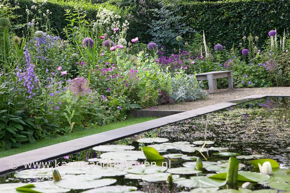 Vijver in de tuin